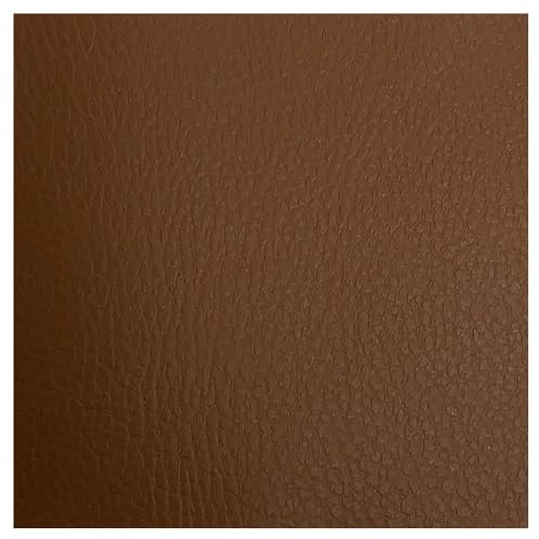 ggm® Kunstleder PVC Trend, Breite 140 cm, Meterware, Farben wählbar (mittelbraun)
