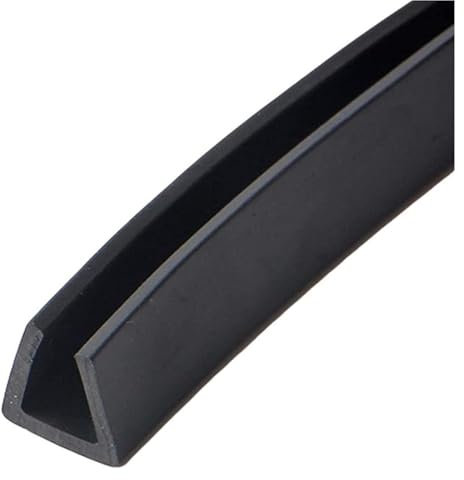 U-Shape Furniture Edge Banding Campervan Table, U-Shaped Rubber Sealing Strip Edging Extremely Hard Wearing and Washable(3mmx7mmx10mmx5m)