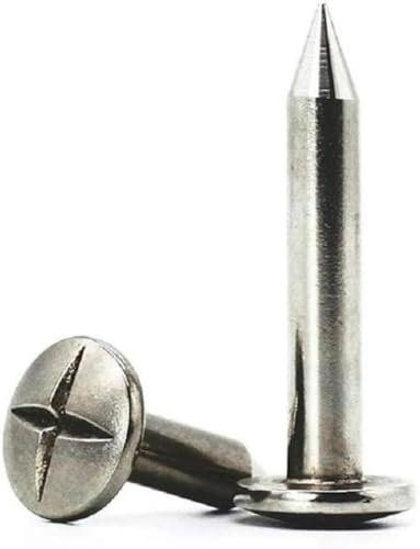 Chiodi per tetti, 3-5-7-10cm/304 Chiodo per posizione di parcheggio in acciaio inossidabile 10 pezzi-3cm Acciaio inossidabile-5cm Acciaio inossidabile