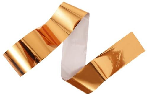 DIYEAH Heißfolienprägungspapier Bastelfolienrolle Diy-wärmeübertragungsfolien Transferfolien Für Heimwerker Projekte Holzrahmen Möbel Verzieren