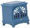 Generic Muebles de Chimenea de Casa de Muñecas, Linda Decoración de Chimenea en Miniatura de Casa de Muñecas y Exquisito para Amateur para Fiesta en (Azul Real)