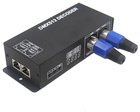 Decoder DMX512 a 4 canali 24A DIM CT RGBW Controller for strisce luminose RGB dimmer Driver LED DC 12V-24V