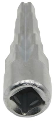 CashMuch 1/2 Inch Five Step Drive Radiator Spud Wrench for Valve Nipples, 11/13/14/18mm Sizes, Metal Construction, Includes 50mm Extension Rod