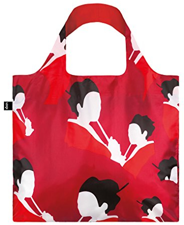 LOQI Travel Einkaufstasche / Reisetasche Reise-Henkeltasche, 4 cm, Geisha