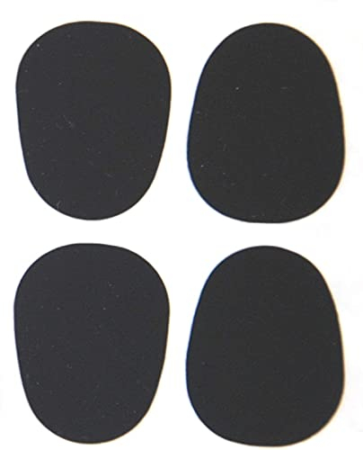 Bissgummis für Saxophon & Klarinette - 8 Soundman Bissplatten 0,8 mm Schwarz Dick