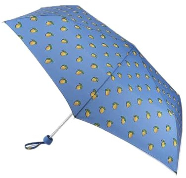 Cath Kidston Little Lemons Minilite Folding Umbrella & Cover Handbag Size