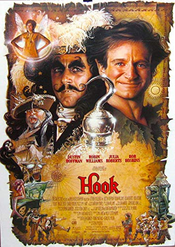 Poster affiche Hook Von Steven Spielberg Culte