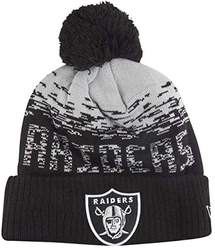 New Era NFL Sport Knit Mütze Beanie - Oakland Raiders
