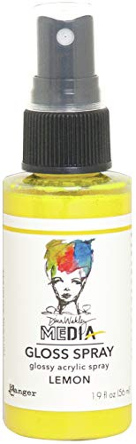 Dina Wakley Media DW GLOSS SPRAYS LEMON