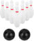 TOYANDONA Kinder Bowling Set Klassisch Kegelspiel Spiele Pädagogische Familien Interaktive Spielzeug mit 10 Kegel 2 Bälle Geschenke für Kinder Garten Rasen Draußen Drinnen Spiel Geschenke 1 Set