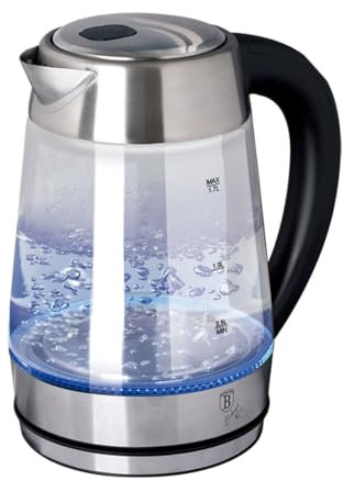 Berlinger Haus, BH/9127, Elektrischer Wasserkocher aus Glas, Edelstahl