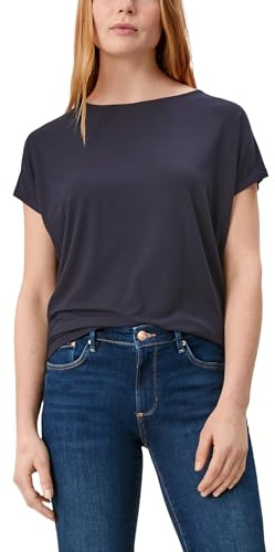 s.Oliver Ärmelloses T-Shirt aus fließendem Viskosestretch