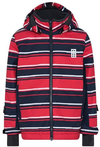 LEGO Unisex Kinder LWJESSE 702-JACKET Jacke, Dark Green, normal
