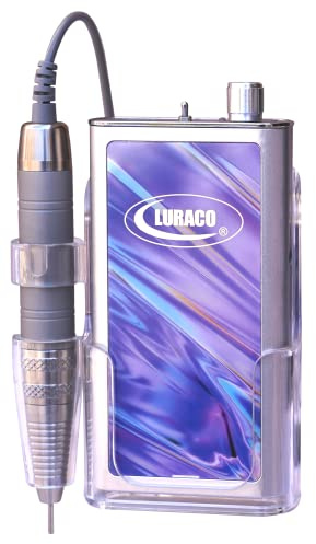 Luraco Pro-35K Nagelbohrer, Salon-Bohrer, Nagel-efile-Maschine, violette Welle