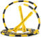 Honor Athletics 2.0 Beaded Jump Rope - Adjustable with Unbreakable Handles & Shatterproof Beads for Enhanced Fitness Training (Black and Yellow)