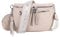 MIRROSI® Bauchtasche Damen, Veganleder 30x20x9cm, Umhängetasche, Brusttasche, Crossbody bag, Kunstleder leder, verstellbare Schulterriemen Bohemian Style (Hell Beige)