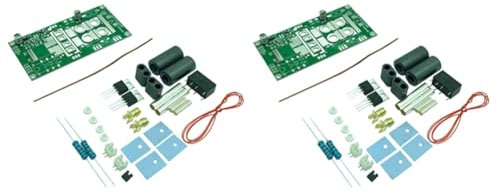 ISTOVO Lot de 2 kits de bricolage 70 W SSB linéaire HF amplificateur de puissance pour pièces SMD FT-817 KX3 FT-818 SMD