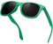 KANASTAL Lunettes de Soleil Polarisées Homme Femme Mode Lunette de Soleil Carré Légère UV400 Monture Verte