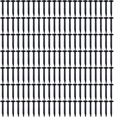 cyclingcolors Semence de Tapisserie Evidée en Acier Bleui Petit Clou Pique Tête Plate Tige Biseautée, 10mm 250gr