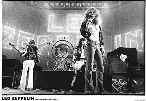 Unbekannt LED Zeppelin Poster Earls Court May 1975