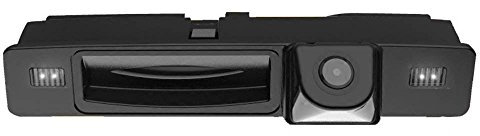 Navinio Wasserdicht umkehrbare Fahrzeug-spezifische Griffleiste Kamera integriert in Koffergriff Rückansicht Rückfahrkamera für 2015 Ford Focus Handle car Camera Auto Farb