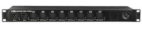 Showtec Booster Pro 2-8 DMX/RDM Booster, 3-pin XLR