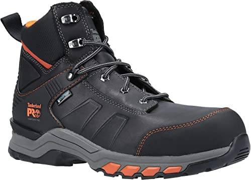 Timberland PRO Men's 6 in Hypercharge Nt Fp S3 Fire and Safety Shoe, Orange, 9 UK