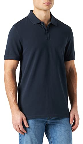BOSS Herren Prime 10203439 01 Polohemd, Dunkelblau, L EU