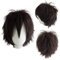 Gairyan Short Brown Wig Cosplay Wig Unisex Anime Cosplay Wigs for Women/Men Straight Fluffy Wig Costume Theme Party Fancy Dress Wigs Halloween Wig Comic-Con Costumes Accessories, Dark Brown