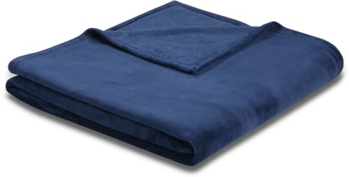 biederlack Wohndecke Soft Marineblau - (776334)