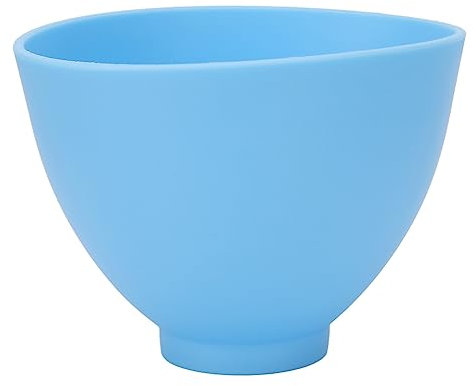YUYTE Ciotola in Silicone - 15 X 15 X 11 Cm, Ciotola Riutilizzabile Resistente Al Calore per Pittura, Intonaco e Altro (Blu)