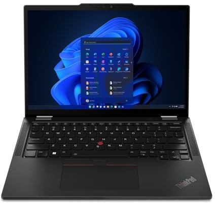 Lenovo ThinkPad X13 Yoga Hybrid (2-in-1) 33.8 cm (13.3) Touchscreen WUXGA Intel® Core™ i5 i5-1335U 16 GB LPDDR5-SDRAM 256 GB SSD Wi-Fi 6E (802.11ax) Windows 11 Pro Black