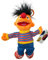 Soma Sesamstrasse Kuscheltier Plüsch Figur 20 cm Plüschtier Stofftier kuschelweich ab den ersten Lebensmonaten geeignet als Geschenk (Ernie 20 cm)