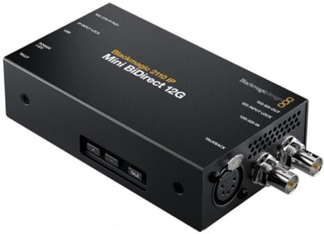 Blackmagic Design 2110 IP Mini BiDirect 12G (BM-CONVNVIPF/IP/12G)