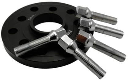 WUPEDI Spurverbreiterung-Set, for Audi, 5x100/5x112 CB 57.1 A1/A2/A3/A4(B5 B6 B7/A6 C4 C5 C6/A8 4E/TT/ALLROAD/Quattro Separadores Nabenzentrierte Spurverbreiterung-Adapter(Size:1PCS-15mm)