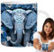 Elefant-Teetasse – 3D-Elefanten-Tasse, -Design, große Kapazität, Keramikbecher, Celamik Tee, kohäsives Mag, große Kapazität, Mehrzweckbecher für Kaffee, Tee, Wasser und Softdrinks