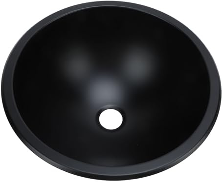 Xiuganpo Robustes Waschbecken aus Edelstahl 304 für Badezimmer und Wohnmobile, 30,5 Cm (12 Zoll), mit Abflusssystem mit Großem Fassungsvermögen