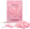 Simpolor 100 Stück komprimierte Handtücher, tragbare Einweg Mini komprimierte Toilettenpapier Tabletten Haushaltshandtücher für Reisen Zuhause Beauty Camping Outdoor Sports, Rosa