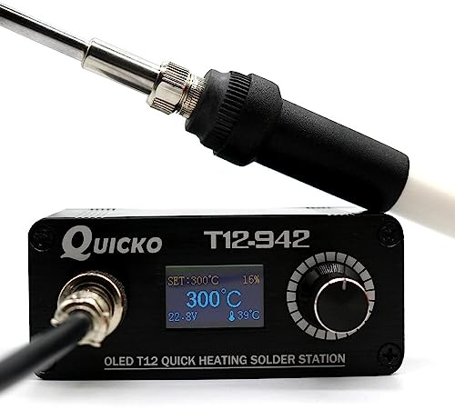T12-942 Mini OLED Digital Lötstation T12-907 Griff mit T12-K Eisenspitzen Schweißwerkzeug