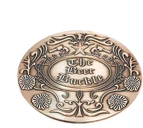 Generisch Gürtelschnalle Bierhalter,Retro-Bierbecher-Gürteltablett-Schnalle - Hände frei Getränkedose Gürtelschnalle Halter Rack für Outdoor-Camping-Zubehör