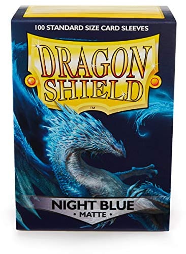 Arcane Tinmen ART11042 Dragon Shield: Matte – Night Blue (100)