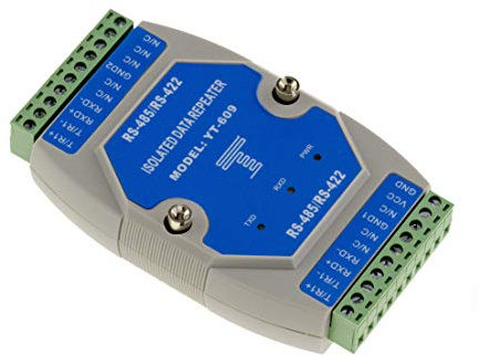 KALEA-INFORMATIQUE RS422 RS485 Repeater (Extender) mit photoelektrischer Isolierung. Photoelektrischer Datenrepeater RS-422 RS-485.