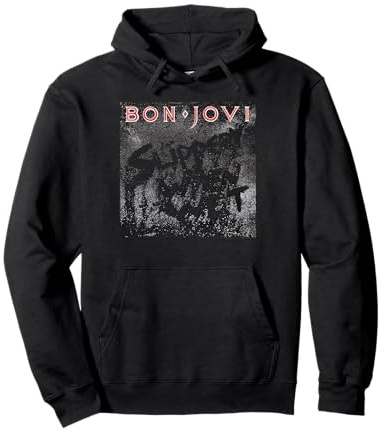 Bon Jovi Slippery Cover Pullover Hoodie