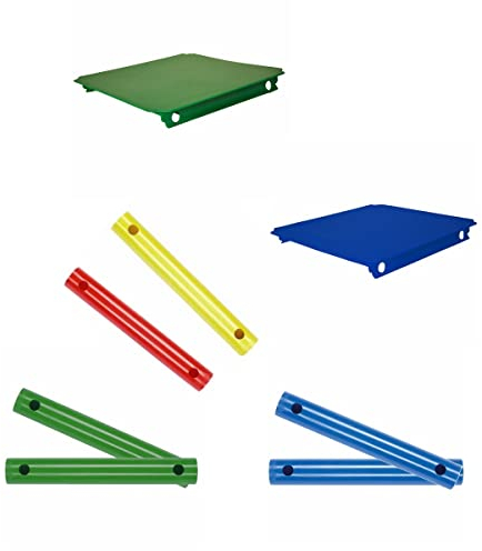 move and stic 8-teiliges Zubehör-Set bestehend aus 35 cm Rohr und 40x40 Platte