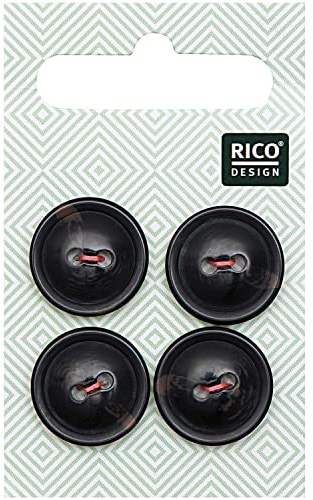 Rico Design | Knopf schwarz 1,7cm