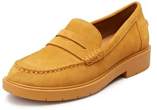 Geox D SPHERICA EC1 Moccasin, Mustard, 40 EU