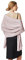 vimate formal Dresses Shawl, Ladies Sparkle Pink Pashmina Scarves and Wraps for Wedding Evening Party Dresses (US-Baby Pink & Silver)