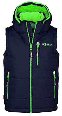 Trollkids Kids Narvik Vest XT 176, navy