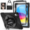 BRAECN for iPad (A16)11th/10th Generation case 11/10.9 inch 2025/2022 Heavy Duty Shockproof Protective with Pencil Holder Screen Protector 360°Rotating Stand Handle & Shoulder Strap Full Body Cover