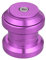 X AUTOHAUX 34mm 1-1/8 Threadless Fahrrad Steuersatz Combo Bike Gewindeloser externer Steuersatz Abgedichtete Patronenlager MTB Rennrad Steuersatz mit Top Cap Lila